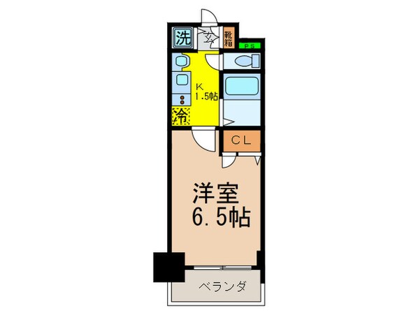 ﾌﾟﾚｻﾝｽ名古屋STATIONｱﾌﾞｿﾘｭｰﾄの物件間取画像